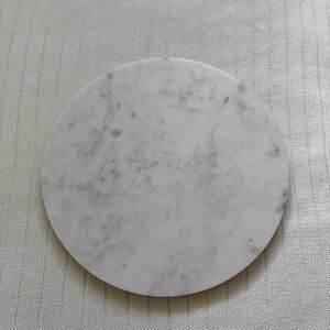 H&M White Marble Serving Round Board